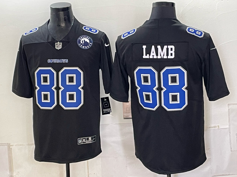 Men 2026 Dallas Cowboys #88 Lamb black Nike NFL Jersey 0931002->dallas cowboys->NFL Jersey